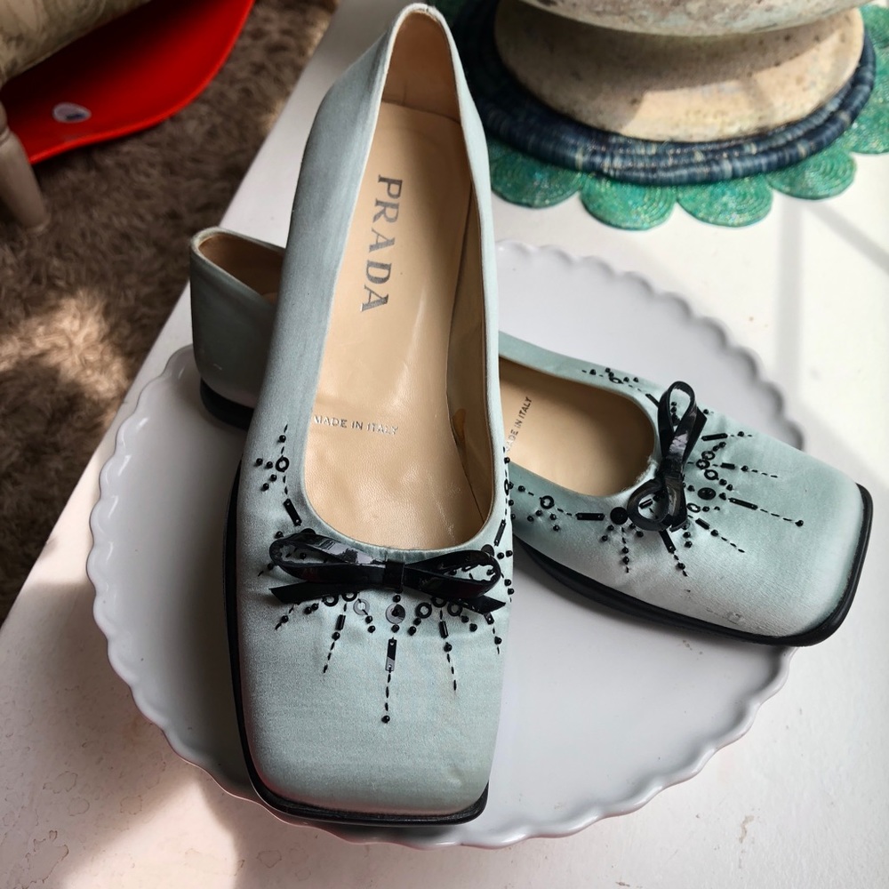 Prada shoes.